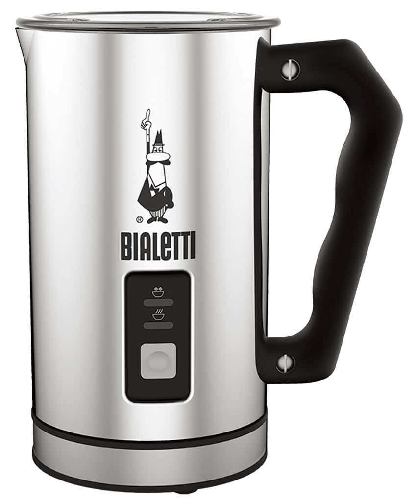 Spieniacz elektryczny do mleka BIALETTI Milk Frother MK01 (kolor srebrny) — zdjęcie 1 z 4