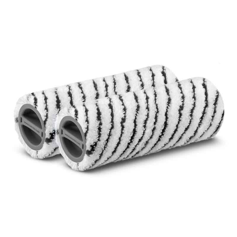 Dwu-elementowe rolki KARCHER 2.055-021.0 - mikrofibra, biały i czarny — zdjęcie 1 z 2