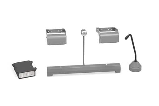 CONTACTA INTERKOM STS-K015-01, ZESTAW Z PĘTLĄ INDUKCYJNĄ, MODUŁ TYPU BRIDGE DLA KLIENTA, GŁOŚNIKI MONTOWANE PONAD GŁOWĄ — zdjęcie 1 z 7