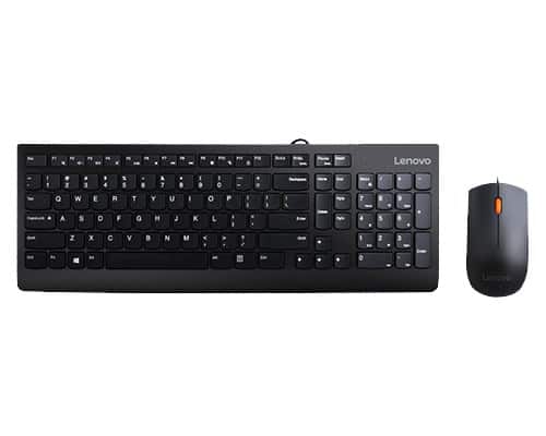 Lenovo 300 USB Combo Keyboard & Mouse - US English — zdjęcie 1 z 3