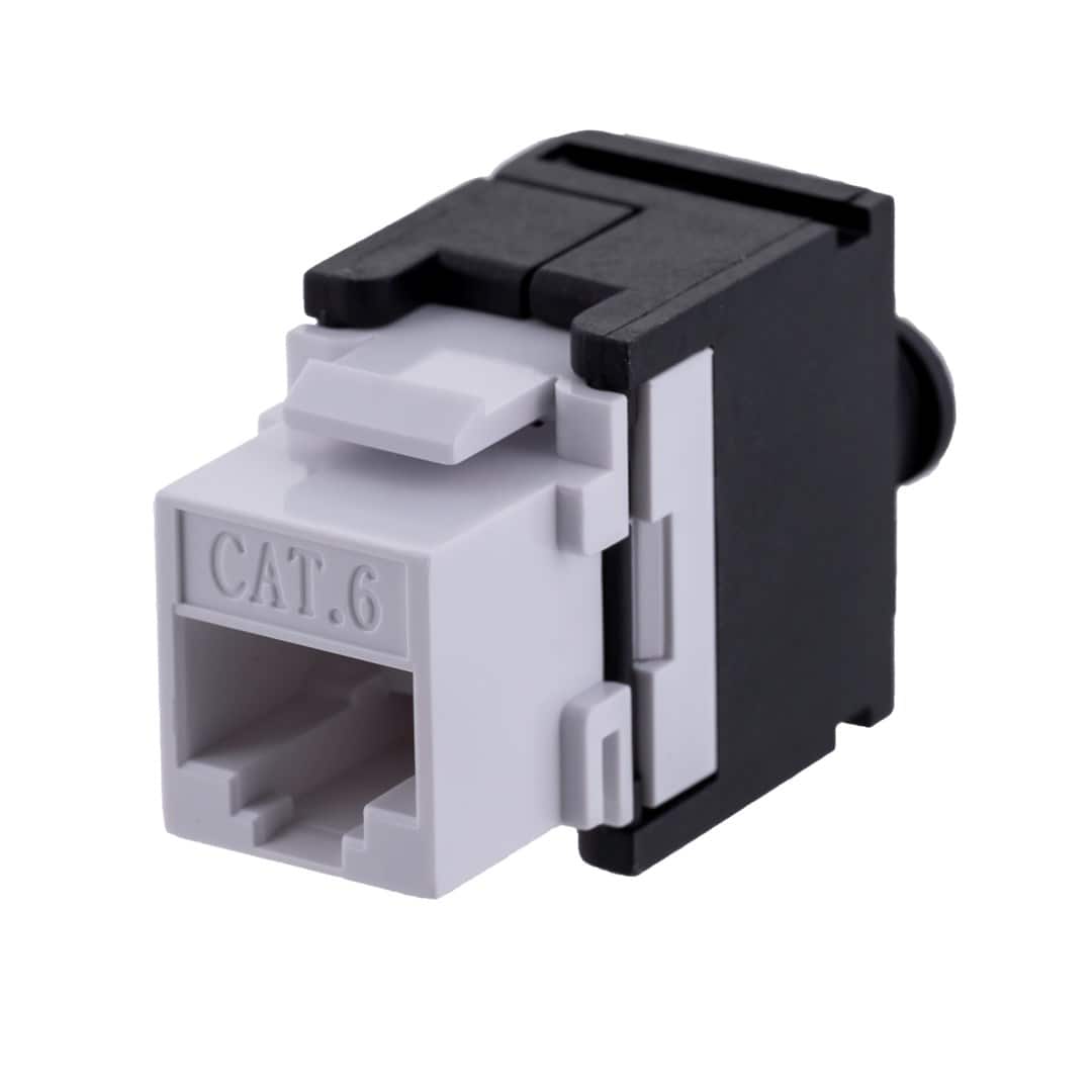 Q-LANTEC Moduł keystone RJ45 beznarzędziowy UTP kat.6 — zdjęcie 1 z 5