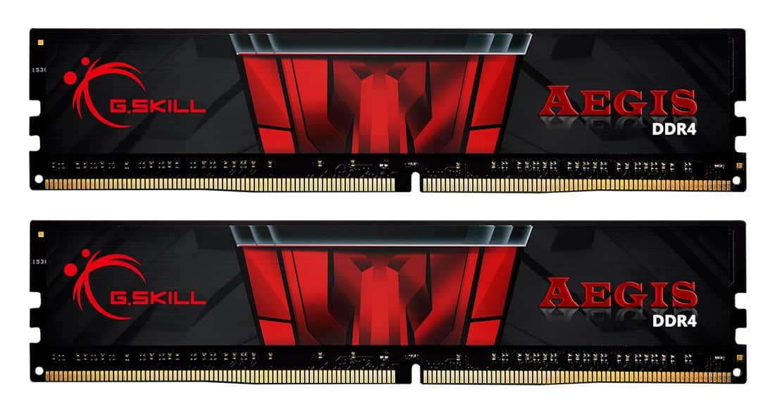 G.SKILL AEGIS DDR4 2x4GB 2400MHz CL17 XMP2