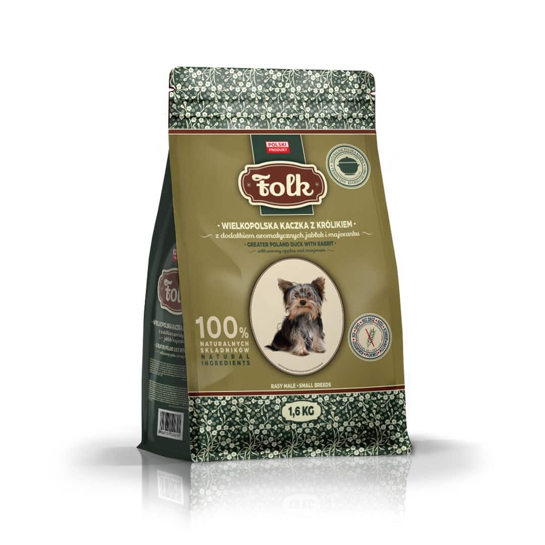 FOLK Wielkopolska kaczka z królikiem, z dodatkiem aromatycznych jabłek i majeranku 1.6kg — zdjęcie 1 z 4