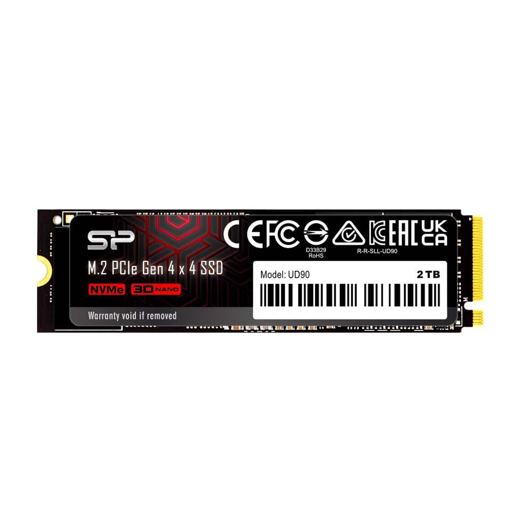 SSD Silicon Power 2TB UD90 NVMe Gen4 — zdjęcie 1 z 5