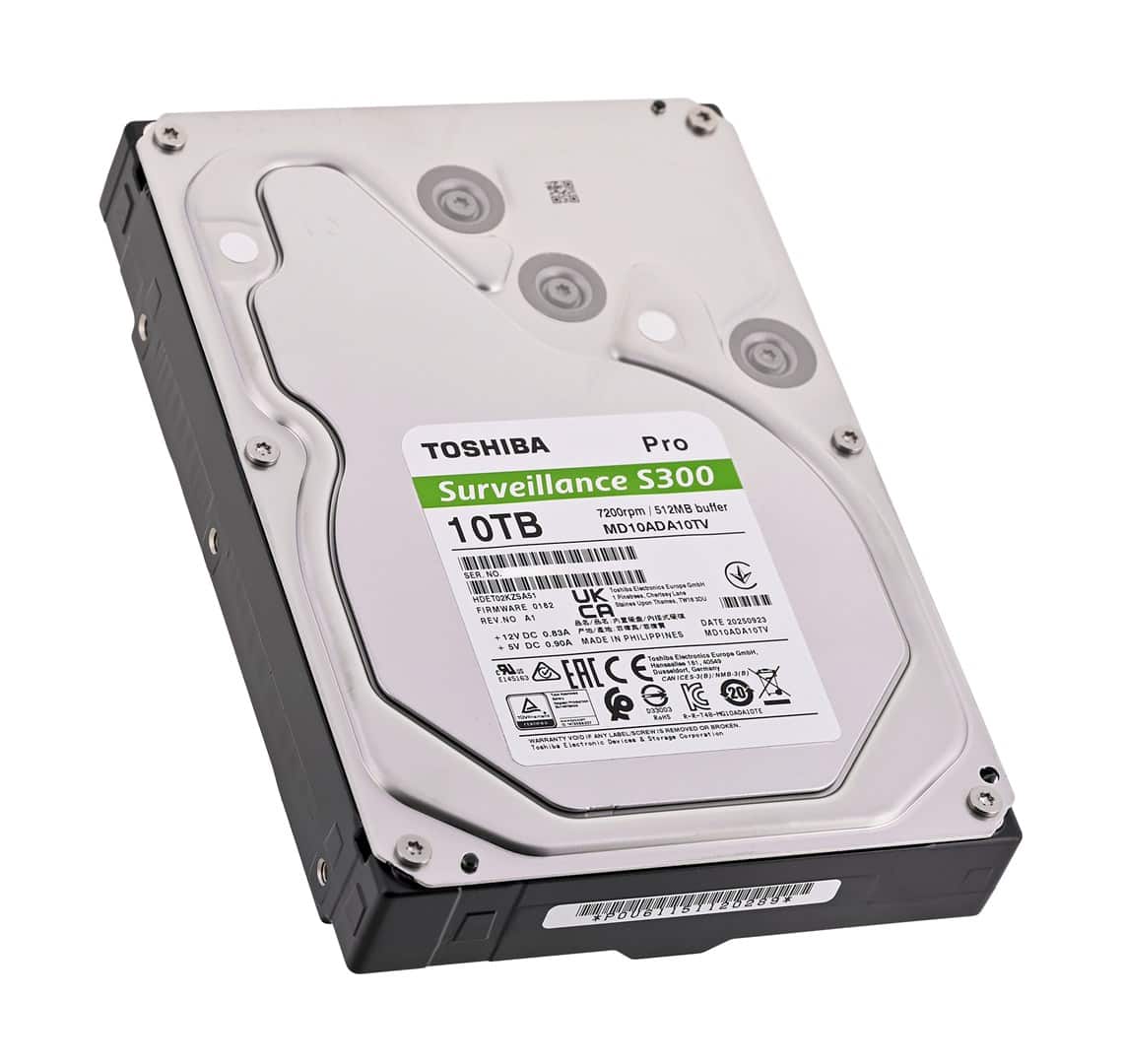 HDD Toshiba S300 Pro 10TB 3,5" SATA MD10ADA10TV — zdjęcie 1 z 6