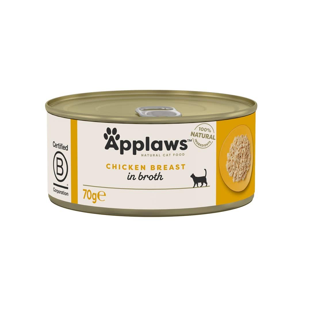 APPLAWS Natural Cat Food Pierś z kurczaka - mokra karma dla kota - 70g — zdjęcie 1 z 2