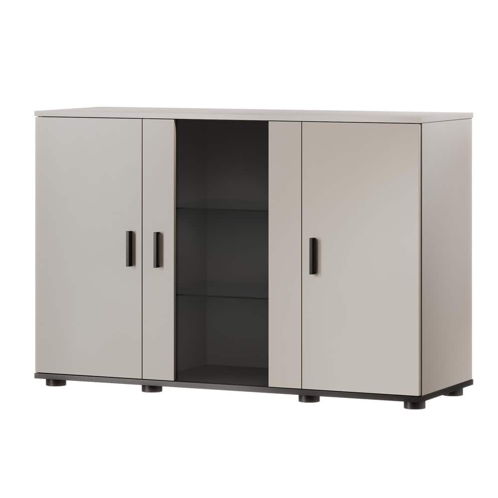 Komoda SOHO 120x41x80 kaszmir+ czarny — zdjęcie 1 z 8