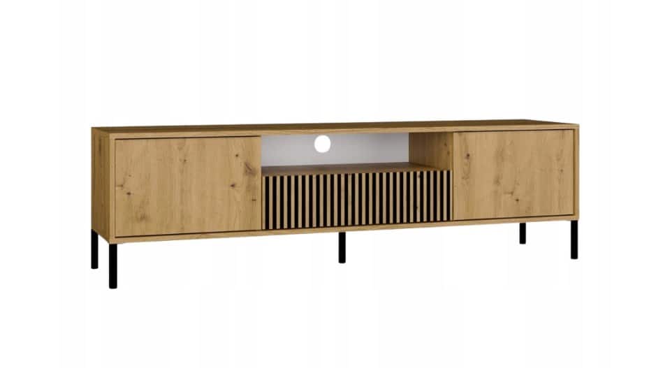 RTV KAMARO 160 SLIM/GÁL ARTISAN - Stolik RTV — zdjęcie 1 z 6
