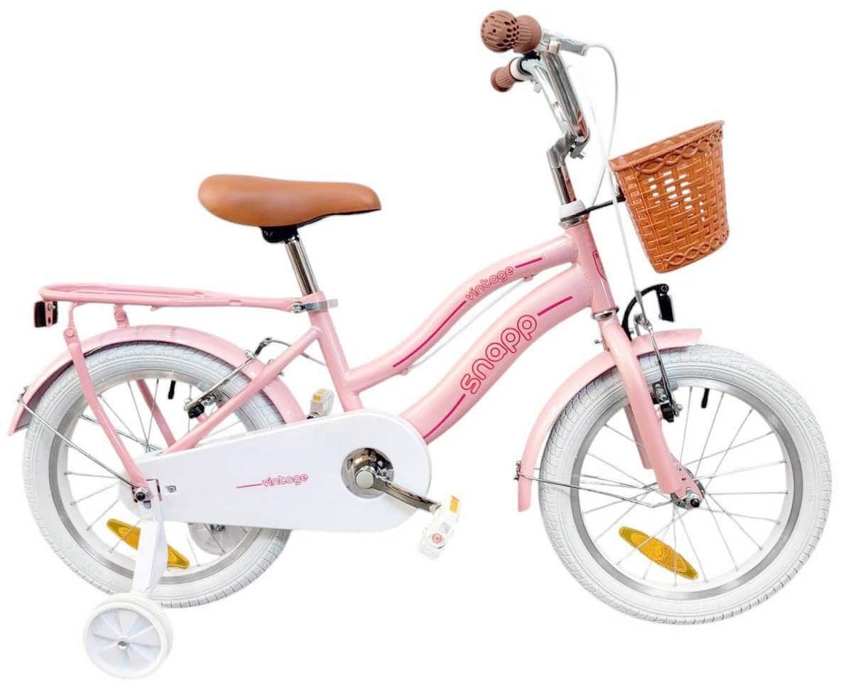 Rower dzieciowy Snapp Bike Vintage 16" rozowy — zdjęcie 1 z 8