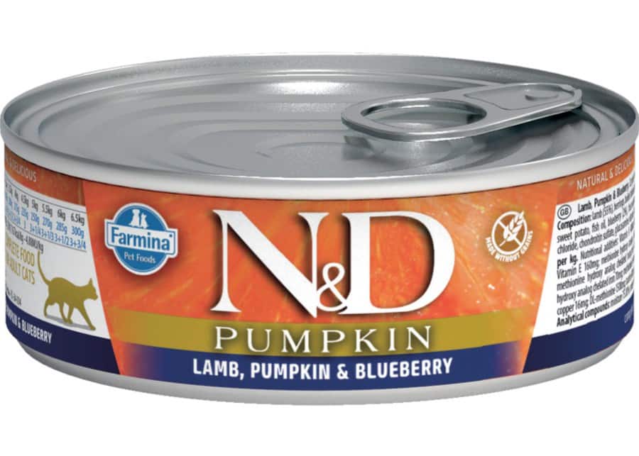 FARMINA N&D Pumpkin Lamb, Pumpkin & Blueberry - mokra karma dla kota - 70 g — zdjęcie 1 z 8