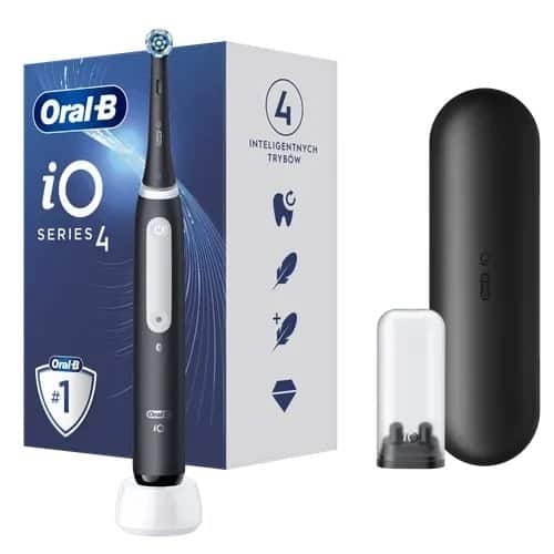 Braun Oral-B szczoteczka elektryczna iO 4 BLACK — zdjęcie 1 z 3