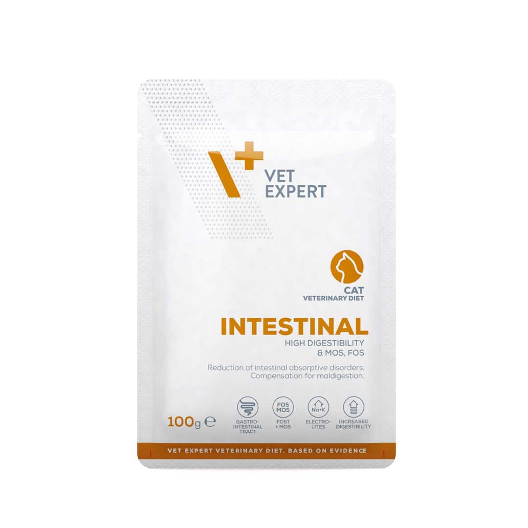VetExpert Veterinary Diet Intestinal cat 100g pouch — zdjęcie 1 z 4