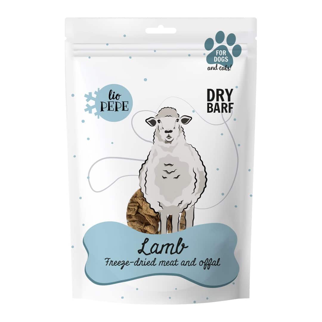 Paka Zwierzaka Lio Pepe Przysmak Lamb (jagnięce płuco) XL 90g — zdjęcie 1 z 2