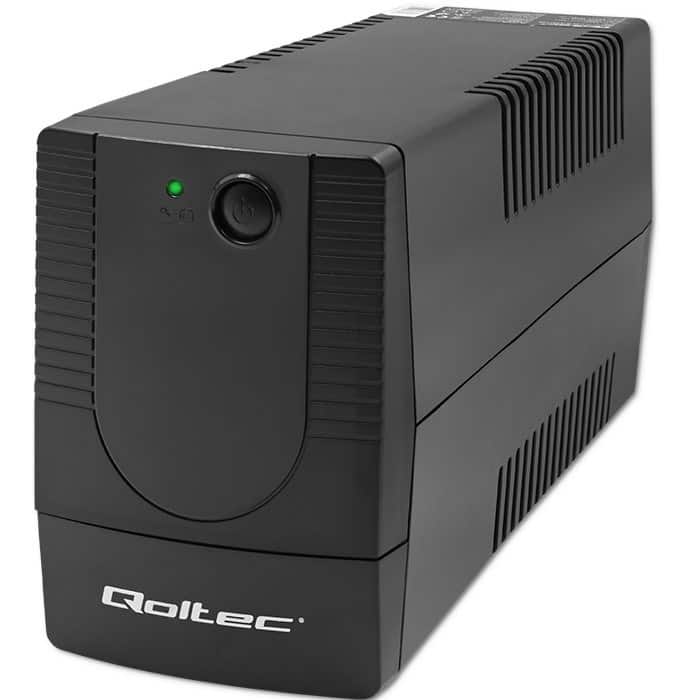 QOLTEC MONOLITH UPS 850VA 480W - Sinus, 50/60 Hz — zdjęcie 1 z 8