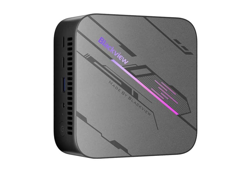 Mini PC Blackview MP100 Ryzen 5 7430U 16GB SSD512 Czarny — zdjęcie 1 z 4