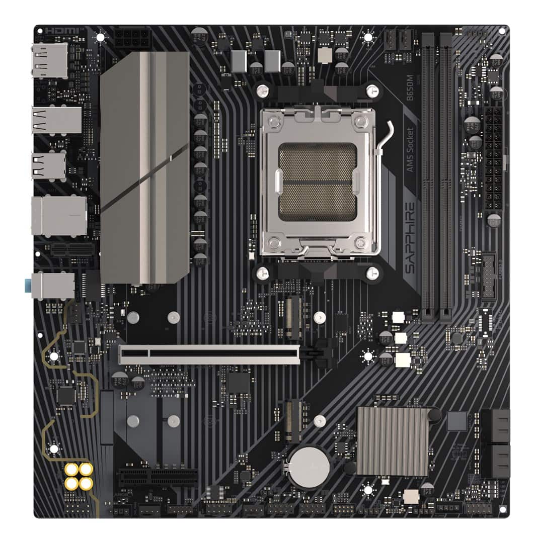 Płyta główna SAPPHIRE B650M-E Socket AM5 — zdjęcie 1 z 8