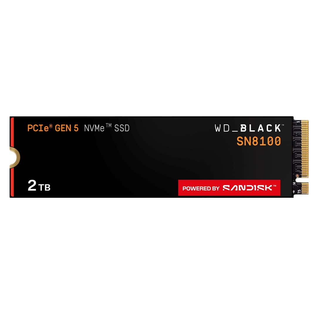 SSD WD Black SN8100 w/o HS 2TB WDS200T1X0M — zdjęcie 1 z 6