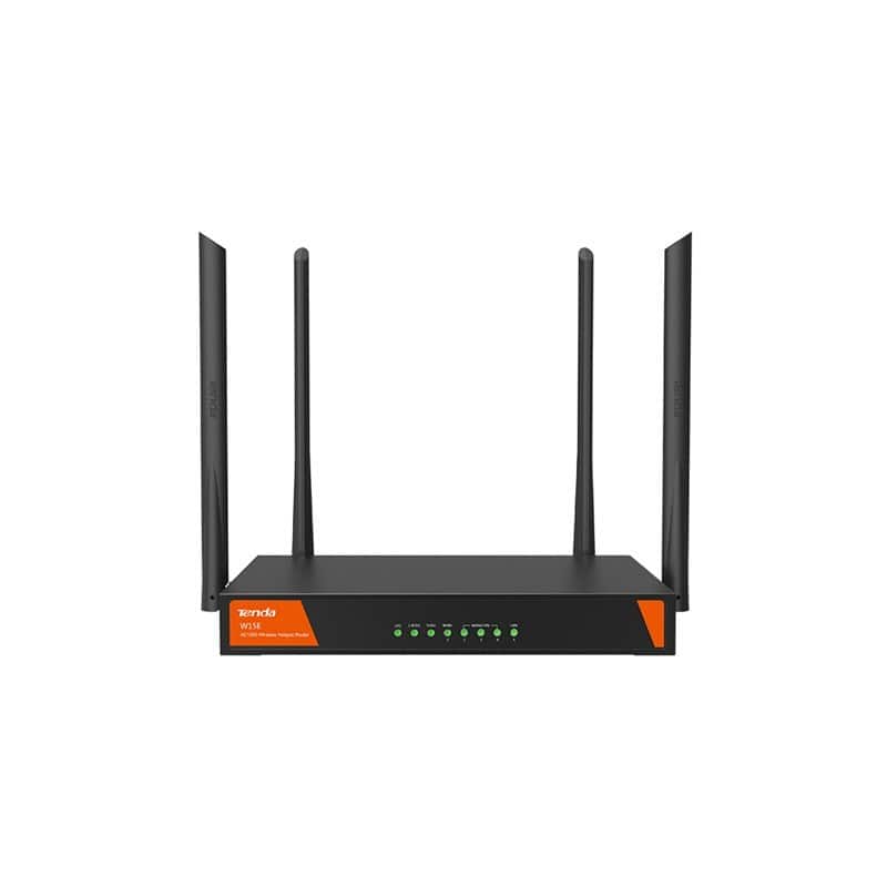 Router bezprzewodowy Tenda W15E (xDSL; 2,4 GHz, 5 GHz) — zdjęcie 1 z 3
