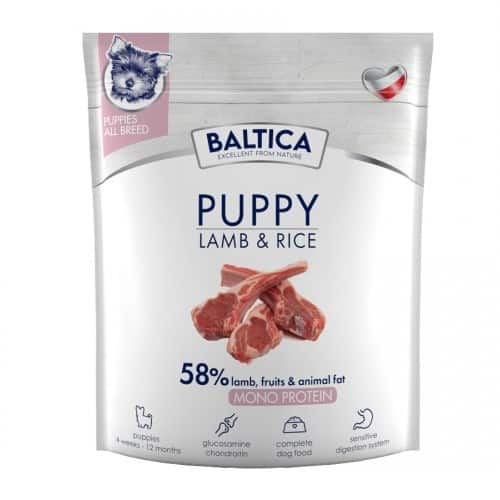 BALTICA NUTRACEUTIC Hypoallergenic Puppy Lamb & Rice S / M / L / XL 1kg — zdjęcie 1 z 2