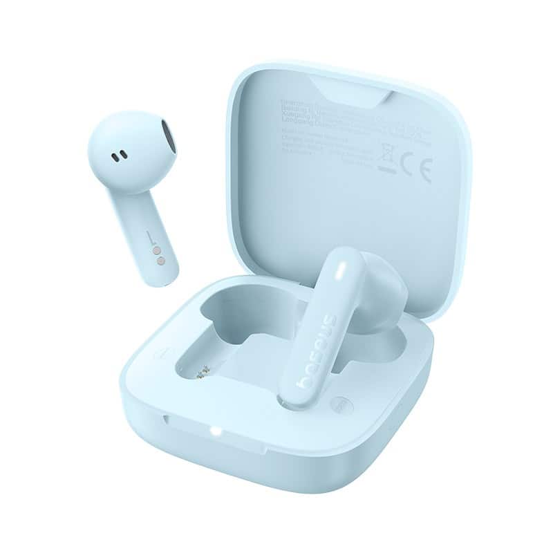 Słuchawki bezprzewodowe Baseus Bowie E16 niebieski — zdjęcie 1 z 8
