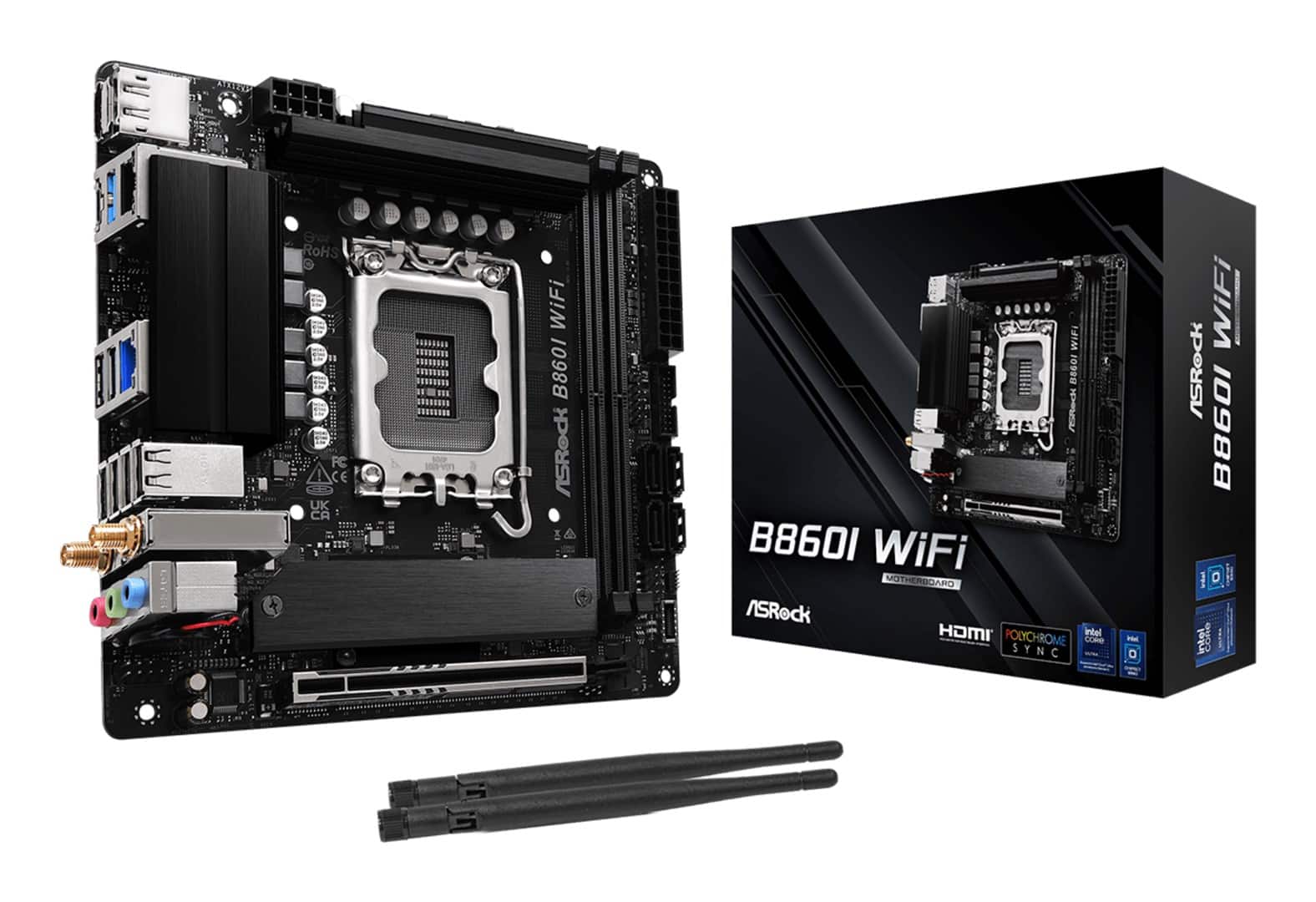 Płyta główna ASRock B860I WiFi Socket-1851 — zdjęcie 1 z 6