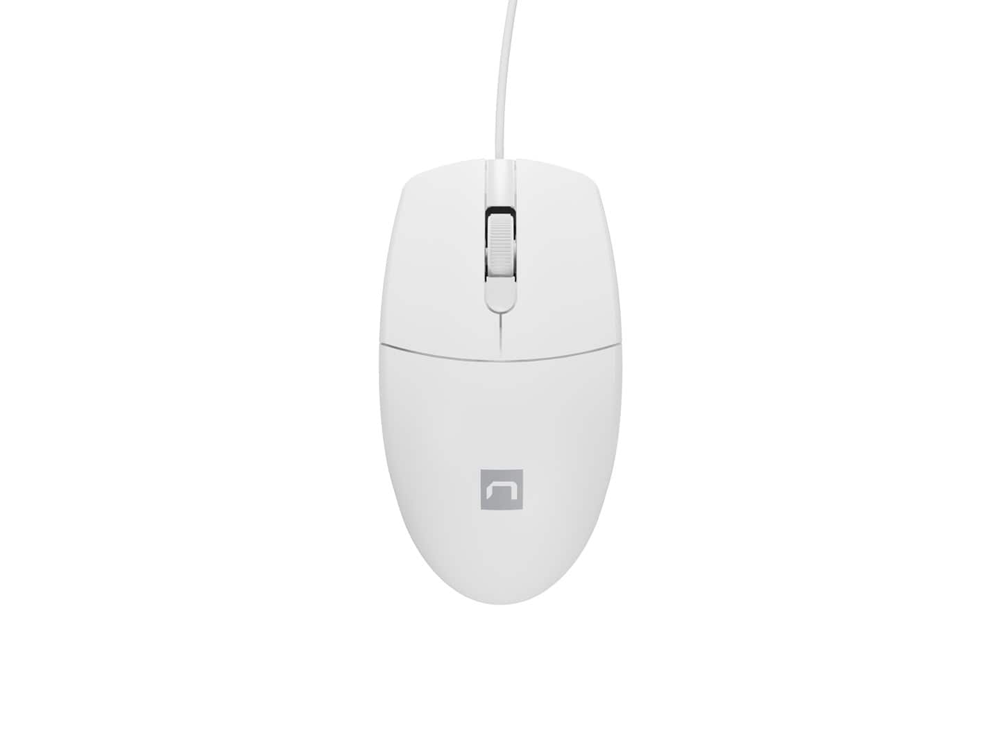 NATEC MYSZ RUFF 2 1000DPI BIAŁA — zdjęcie 1 z 8