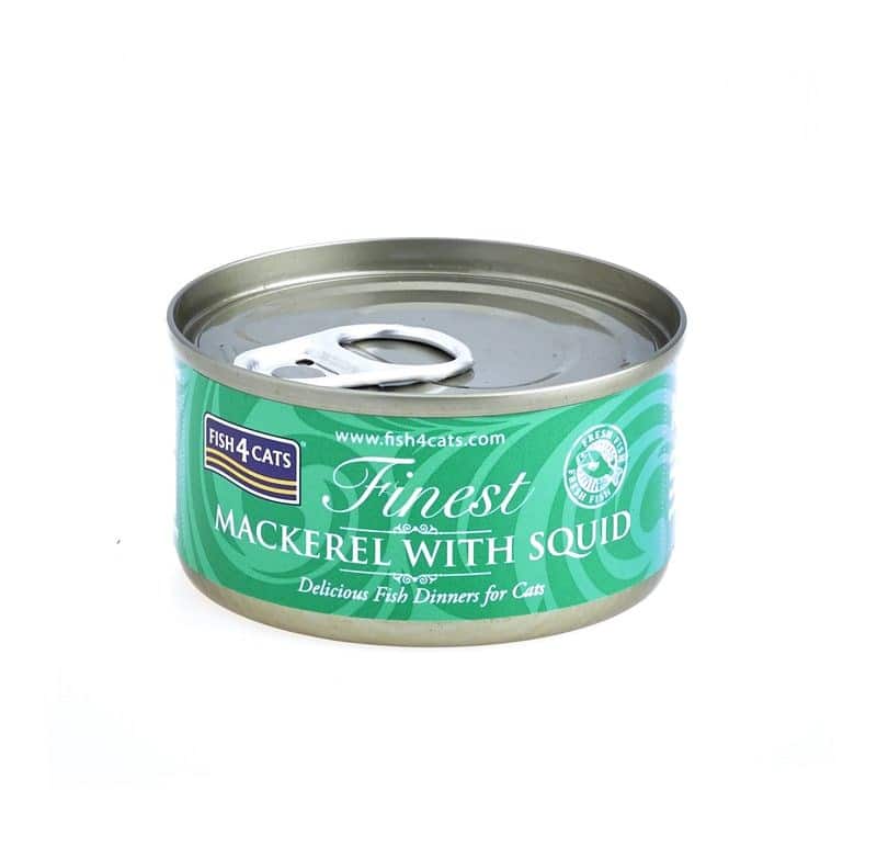 Fish4Cats Finest Makrela z Kałamarnicami 70g — zdjęcie 1 z 4