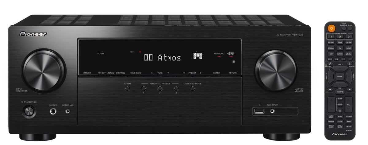 Amplituner Kina Domowego Pioneer VSX-935-B Black — zdjęcie 1 z 4