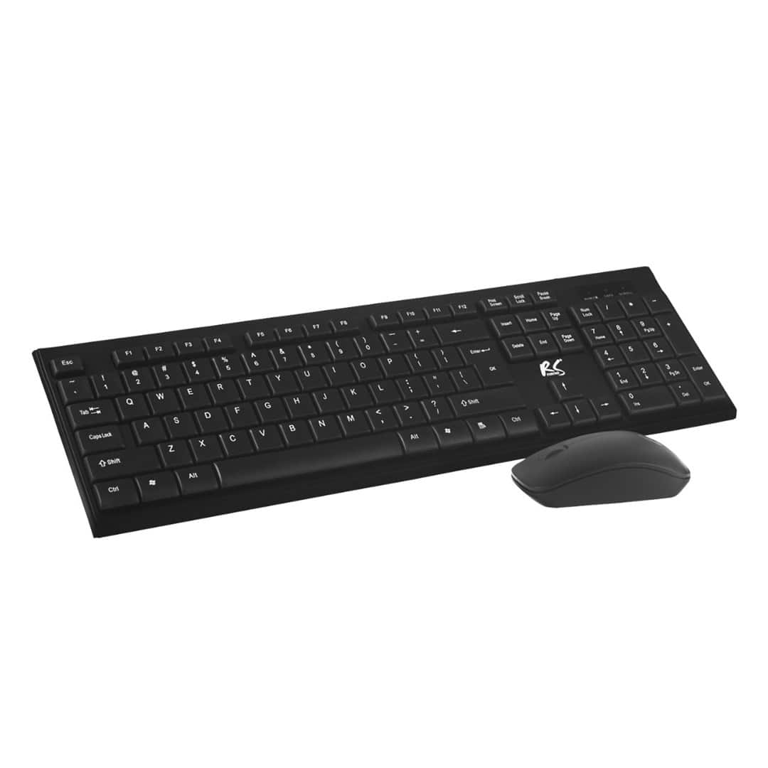 NANORS KLAWIATURA + MYSZ BEZPRZEWODOWA RS580 — zdjęcie 1 z 8