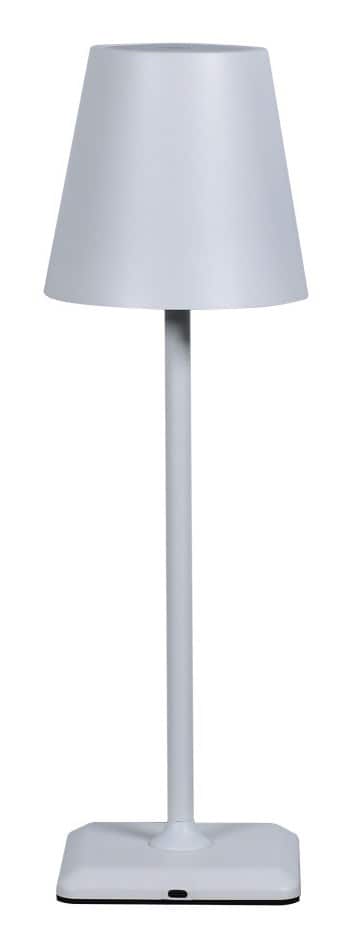 TECHLY BEZPRZEWODOWA LAMPKA LED STOŁOWA DOTYKOWA BIAŁA — zdjęcie 1 z 4