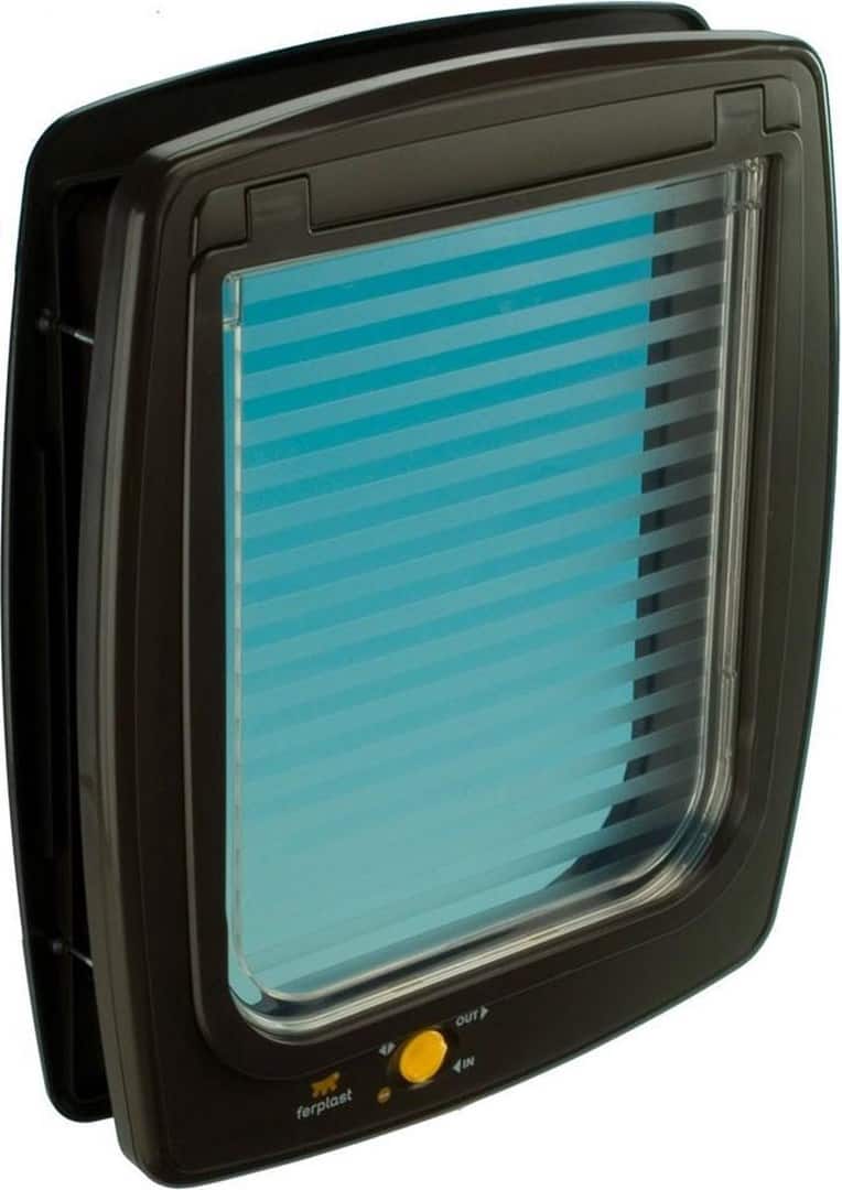 FERPLAST SWING 15 - drzwiczki dla dużych psów, brązowe — zdjęcie 1 z 3