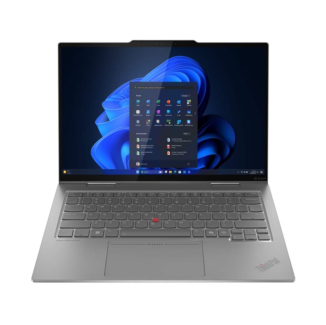 Lenovo ThinkPad X1 2-in-1 Gen 10 Aura Edition Ultra 7 255U 14.0"2.8K Touch OLED 500nits 120Hz AG 32GB LPDDR5x-8400 SSD1TB Intel Graphics W11Pro Grey 3Y OnSite — zdjęcie 1 z 8