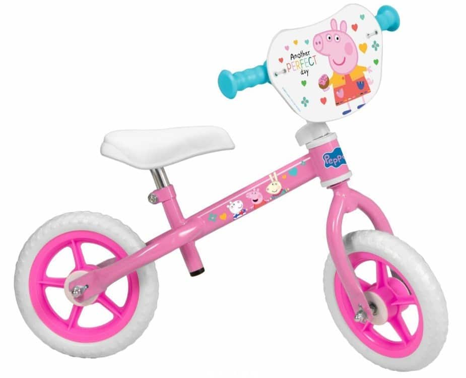 Rowerek biegowy Åwinka Peppa rozowy 10" — zdjęcie 1 z 5