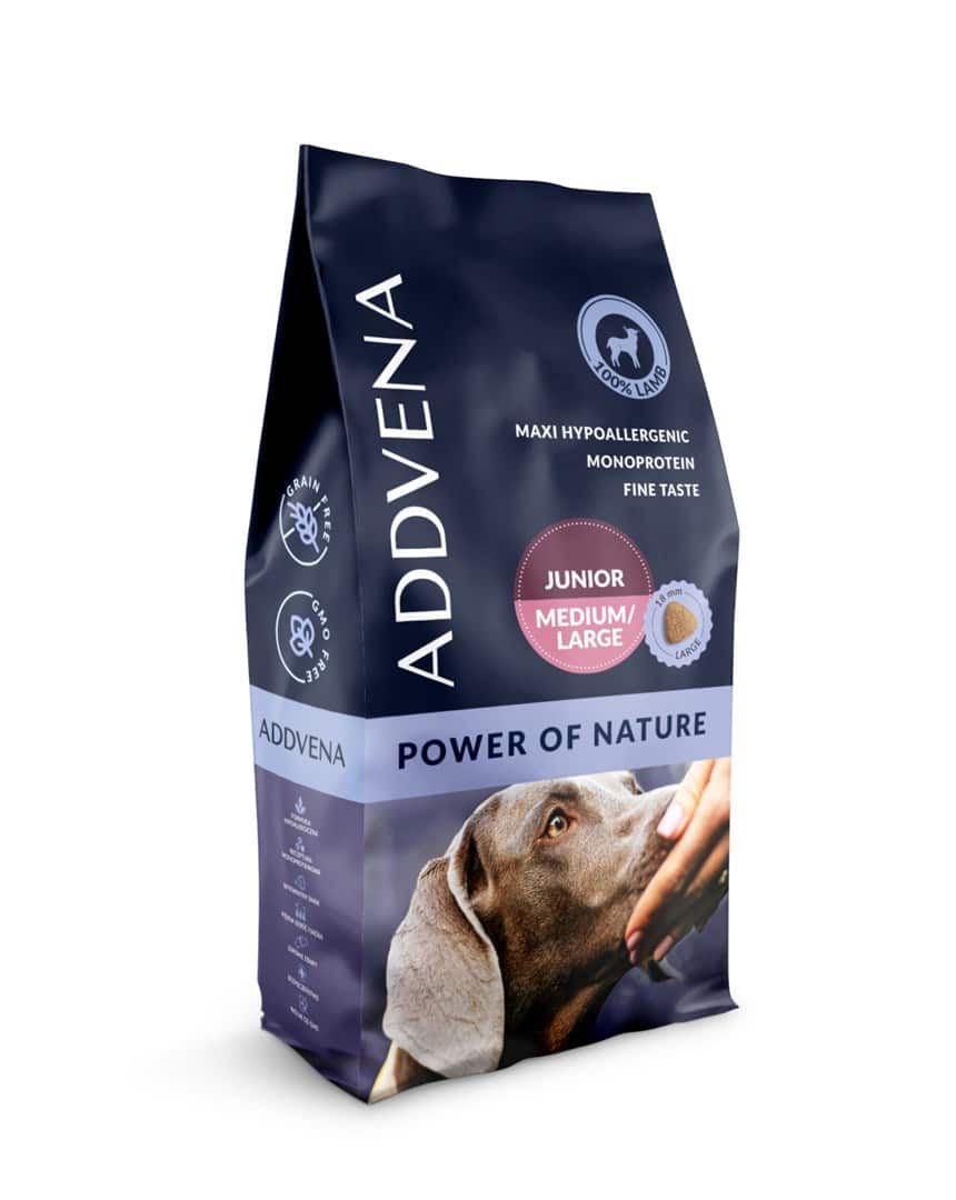 ADDVENA POWER OF NATURE dla szczeniąt średnich i dużych ras 10kg — zdjęcie 1 z 4