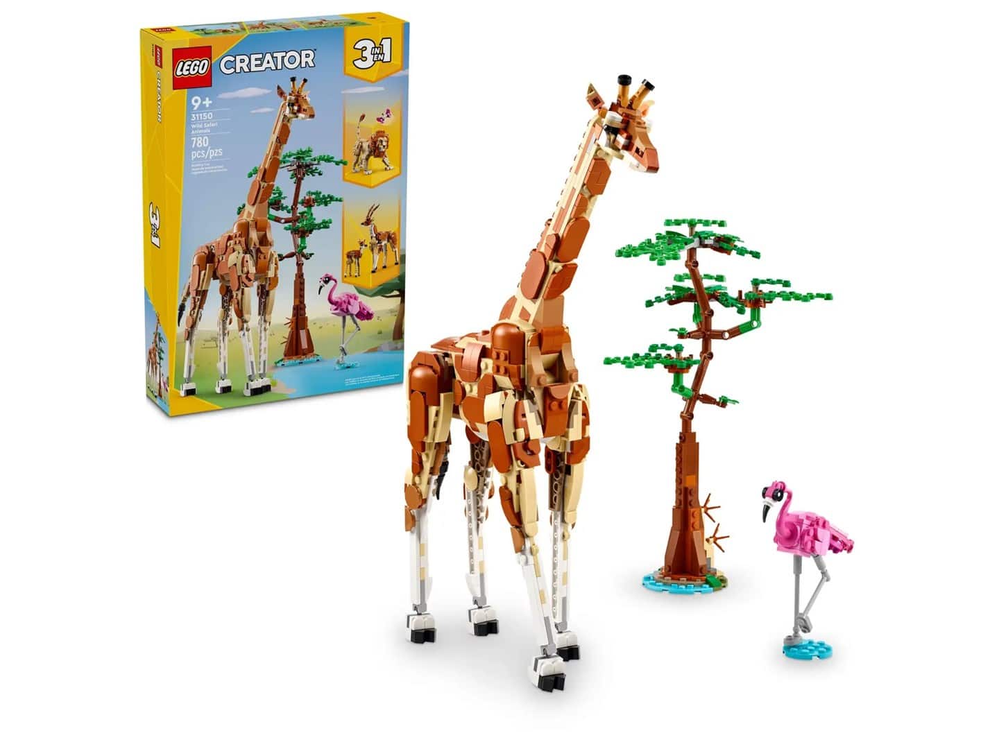 LEGO Creator 3w1 - Dzikie zwierzęta z safari — zdjęcie 1 z 8