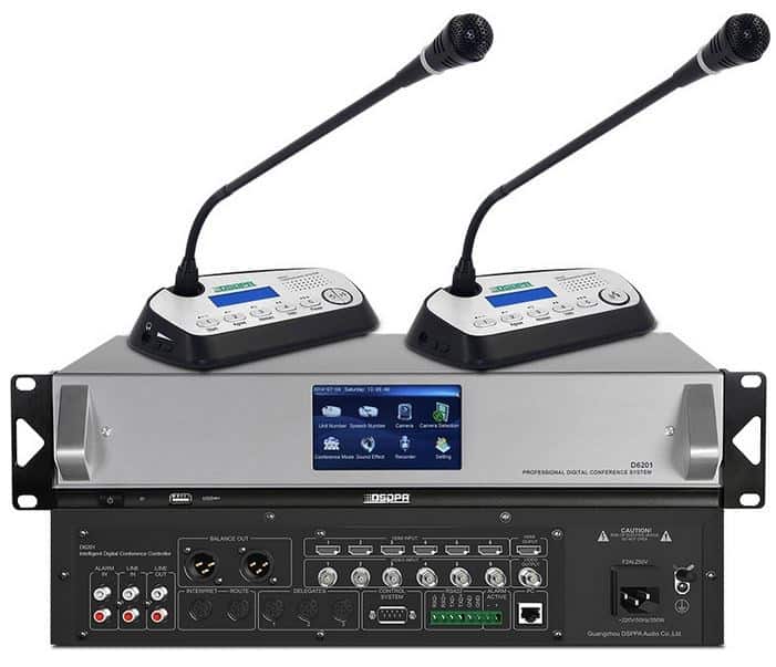 DSPPA SYSTEM KONFERENCYJNY D6000 JEDNOSTKA CENTRALNA D6201 — zdjęcie 1 z 8