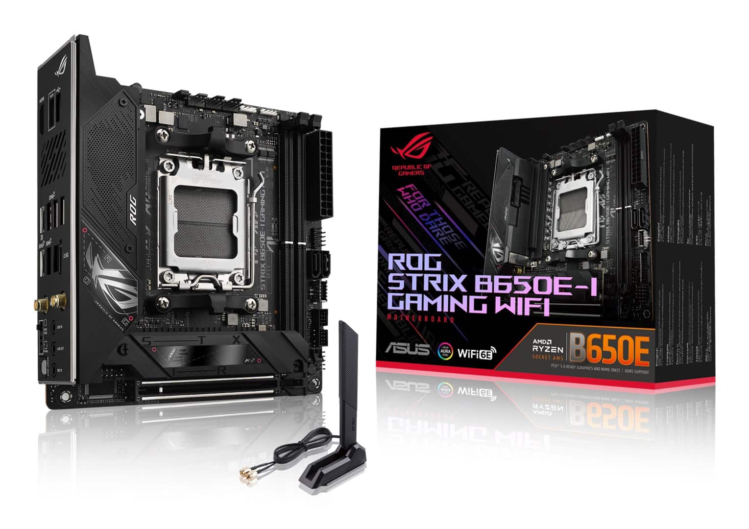Płyta główna ASUS ROG STRIX B650E-I GAMING WIFI — zdjęcie 1 z 7