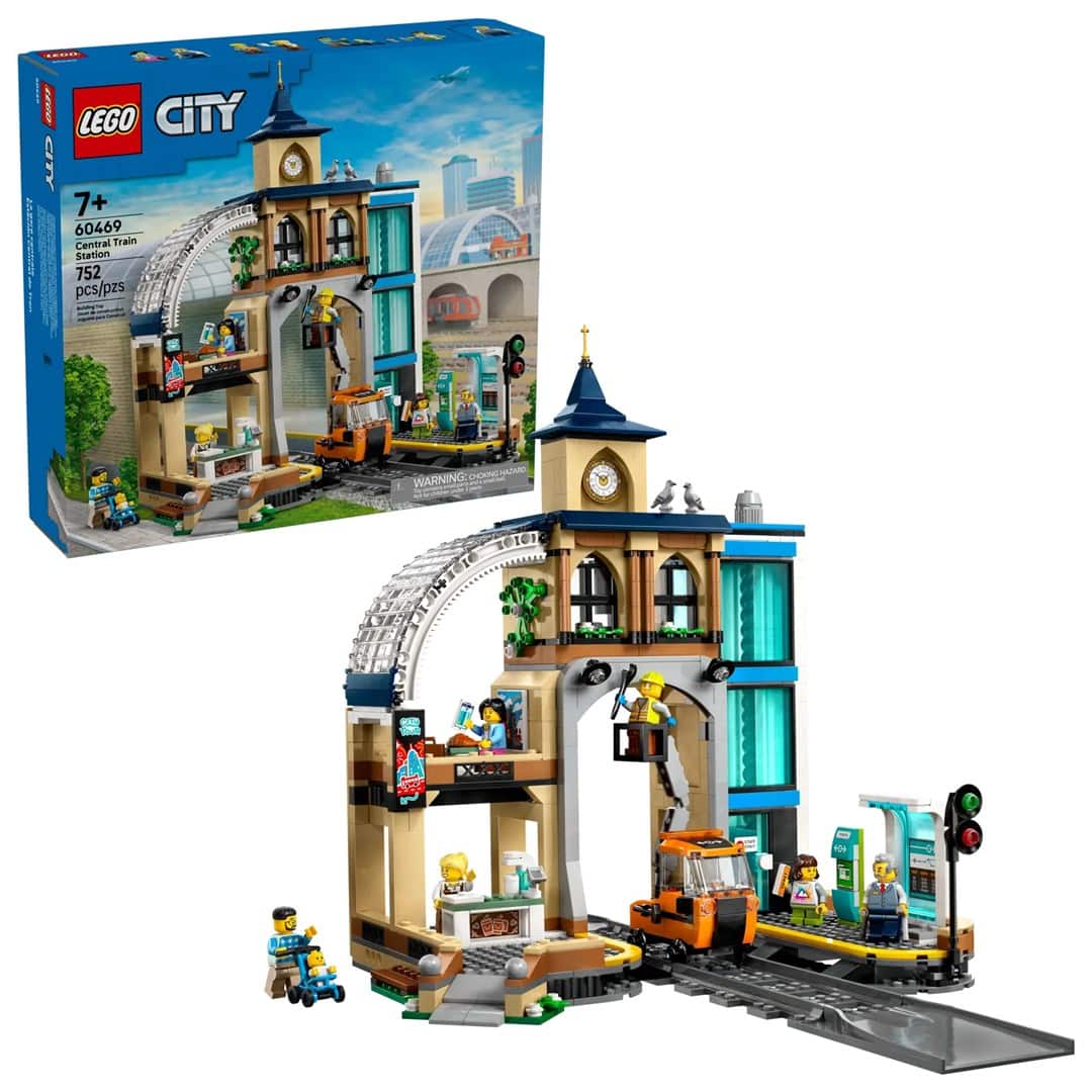 LEGO City 60469 - Centralny dworzec kolejowy — zdjęcie 1 z 8