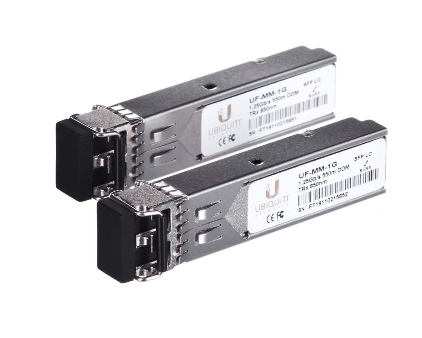 Moduł SFP UBIQUITI UF-MM-1G Aluminiowy — zdjęcie 1 z 4