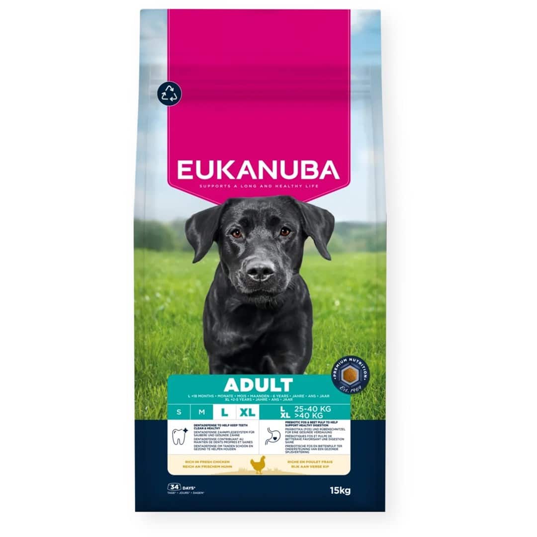 EUKANUBA Adult Large rich in chicken 15kg — zdjęcie 1 z 3