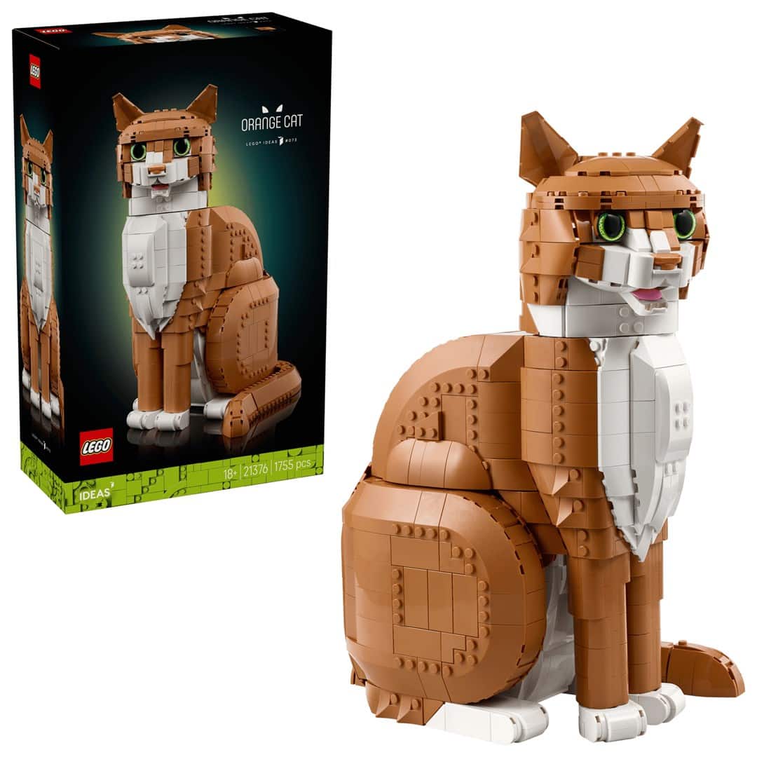 LEGO Ideas 21376 - Rudy kot — zdjęcie 1 z 8