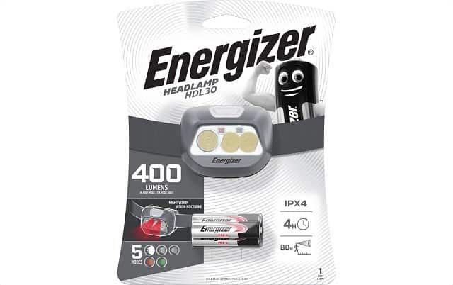 ENERGIZER LATARKA HEADLIGHT HDL30 3AAA 400 lm — zdjęcie 1 z 2