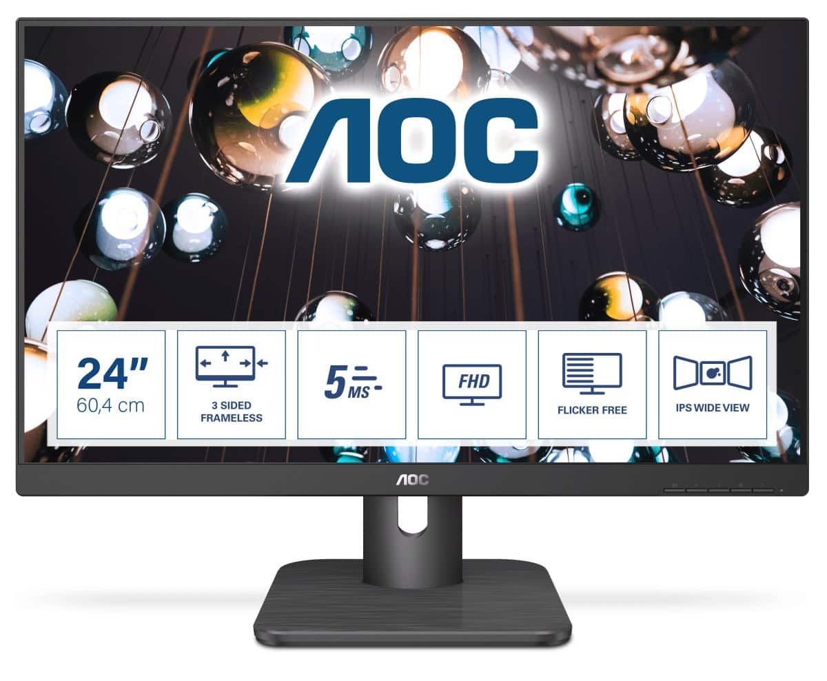 Monitor AOC 24E1Q 23,8" FullHD IPS/PLS — zdjęcie 1 z 8