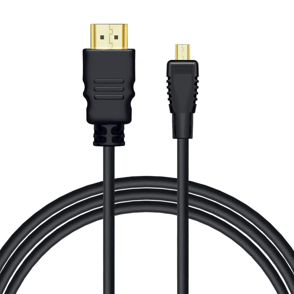 SAVIO KABEL HDMI (M) - MICRO HDMI (M), 2M, CZARNY, CL-40/M — zdjęcie 1 z 3