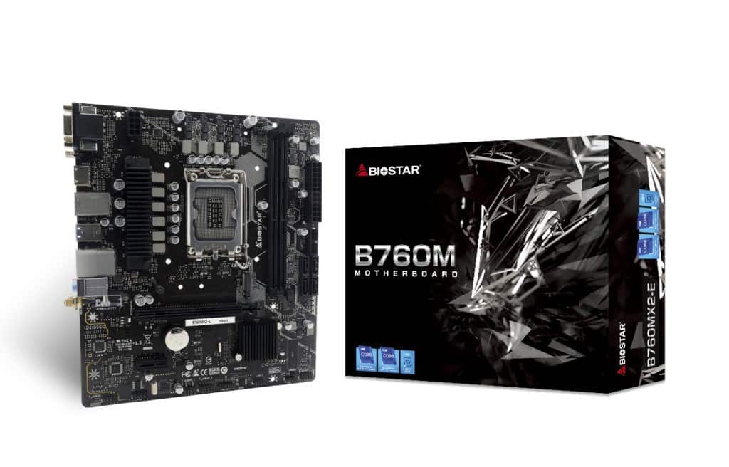 Płyta główna BIOSTAR B760MX2E Socket 1700 — zdjęcie 1 z 4