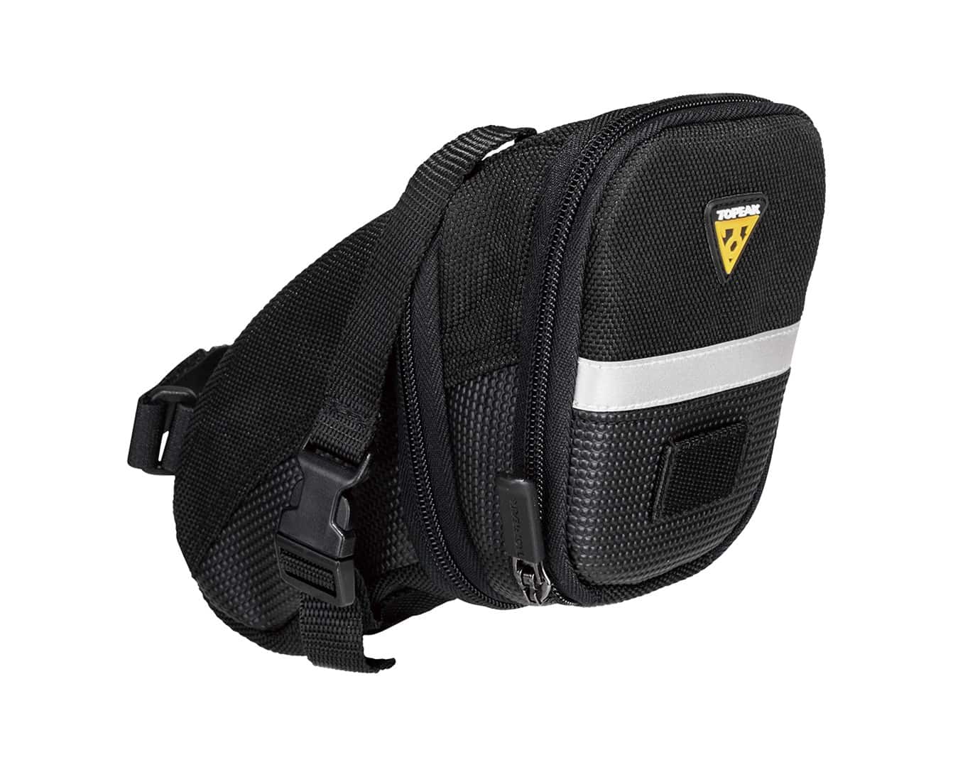 Torba Rowerowa TOPEAK AERO WEDGE PACK MEDIUM Czarny, Limonkowy — zdjęcie 1 z 4