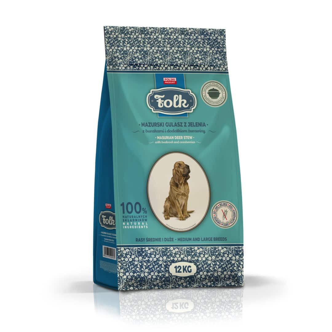 FOLK Mazurski gulasz z jelenia z burakami i dodatkiem żurawiny 12kg — zdjęcie 1 z 4