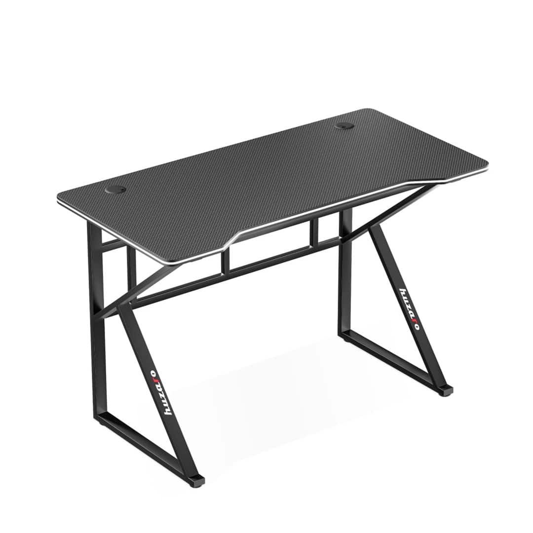 Biurko gamingowe Huzaro Hero 1.6 Black — zdjęcie 1 z 6