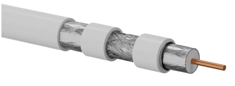 Alantec Przewód koncentryczny trishield RG6 75 Om 500m