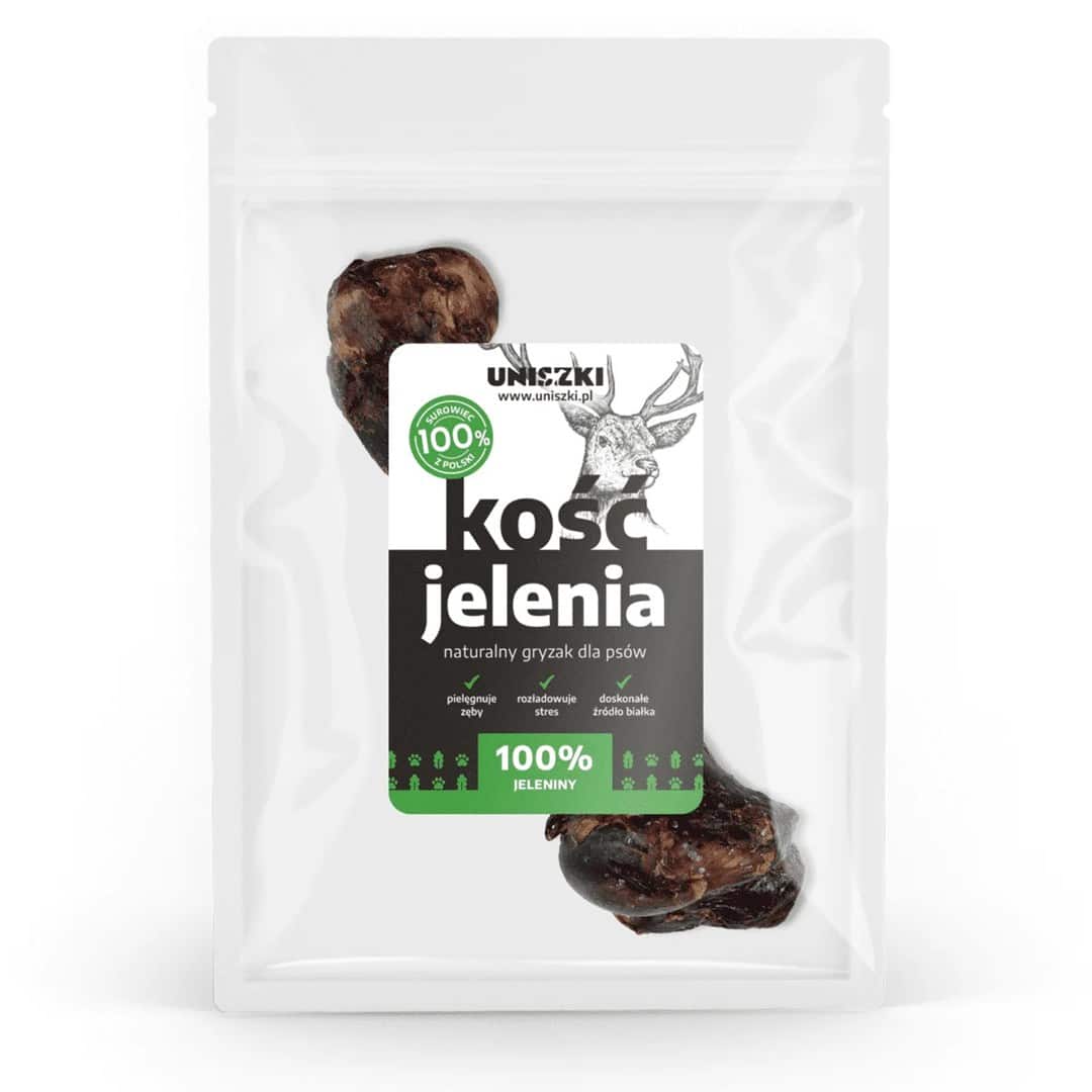 UNISZKI Kość jelenia średnia 1szt — zdjęcie 1 z 2